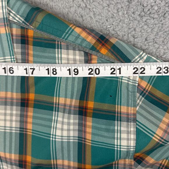 Kuhl Green and Orange Casual Button Down Shirt - Picture 4 of 11